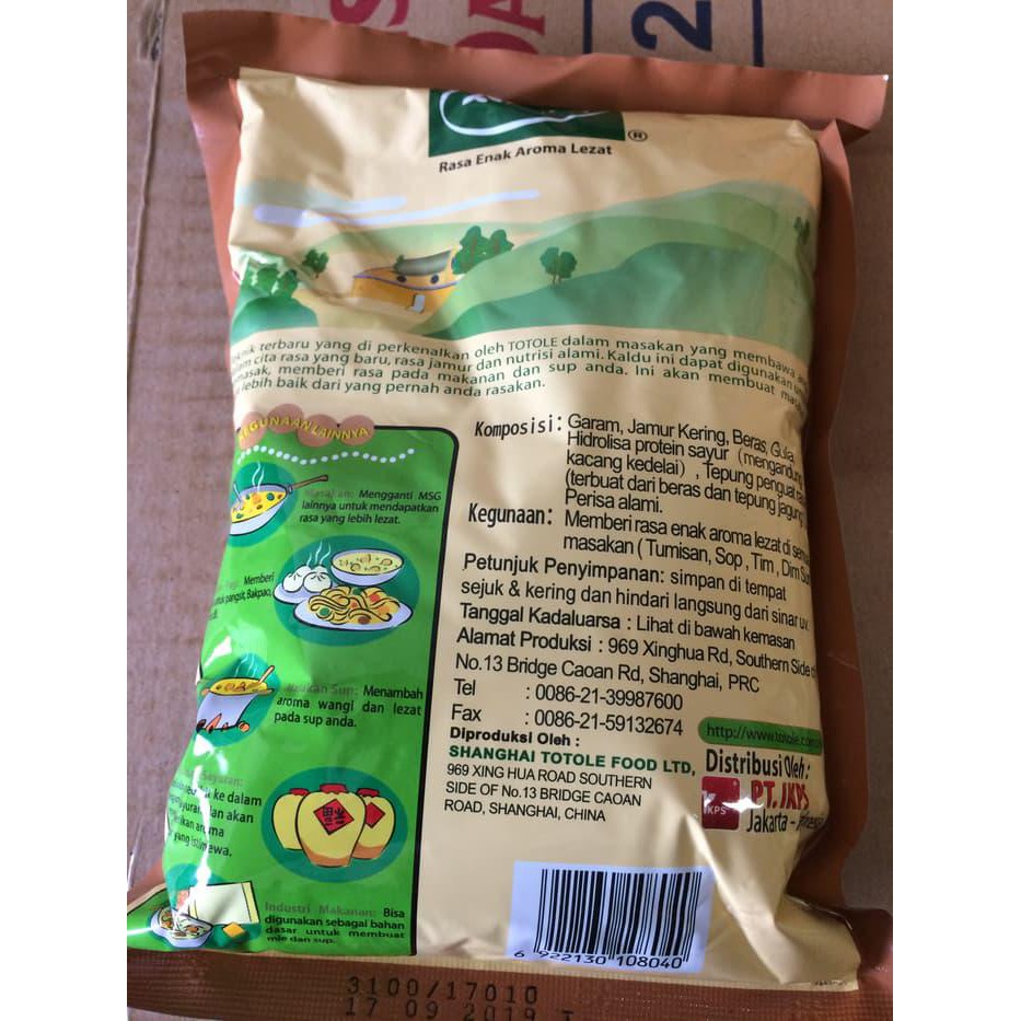 

Terlaris Totole Granulated Mushroom Bouillon 400Gr Terbagus