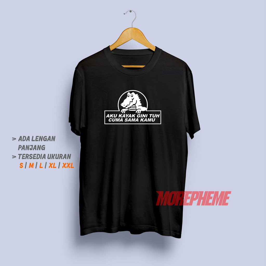 Kaos Playboy Buaya Darat Aku Kayak Gini Cuma Sama Kamu Fakboy Garangan Baju Distro Cowok Murah unik