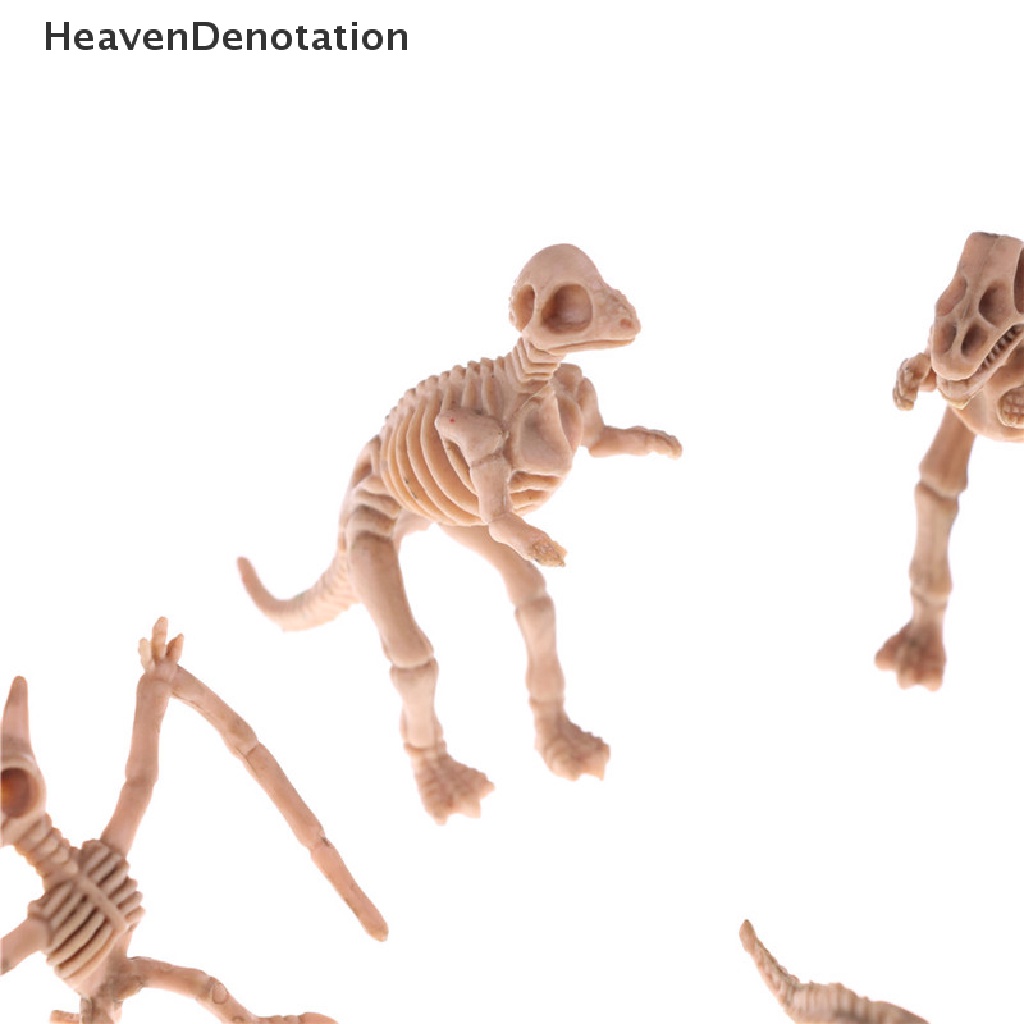 [HeavenDenotation] 12pcs Various Plastic Dinosaurs Fossil Skeleton Dino Figures Kids Toy Gift