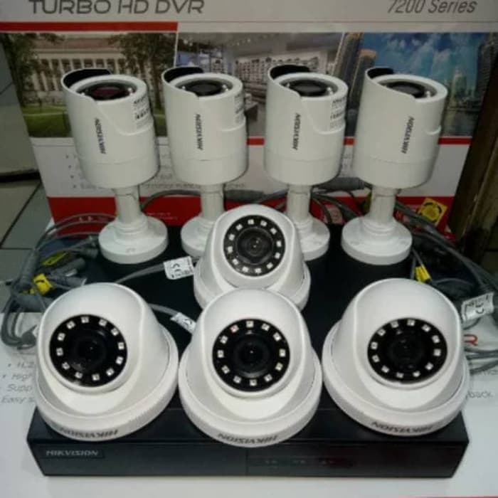 Paket 8 Kamera 2MP Hikvision