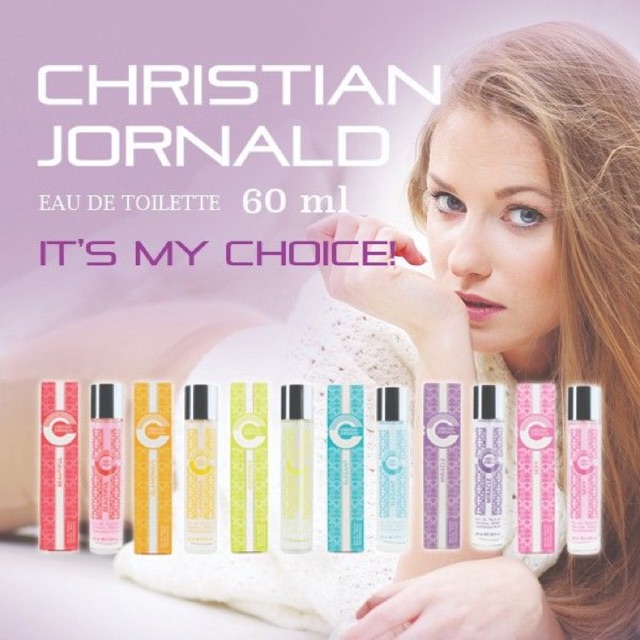 Parfum Christian Jornald for Women 60ml - Beautiful / Adorable / Elegant / Glamorous / Sexy / Miracl