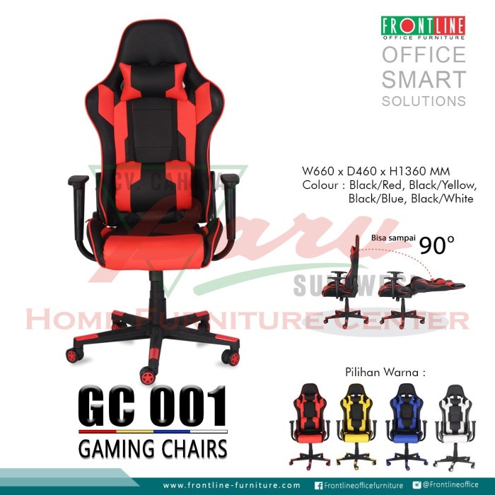 Kursi Frontline Gaming Chair GC001 - KHUSUS MAKASSAR