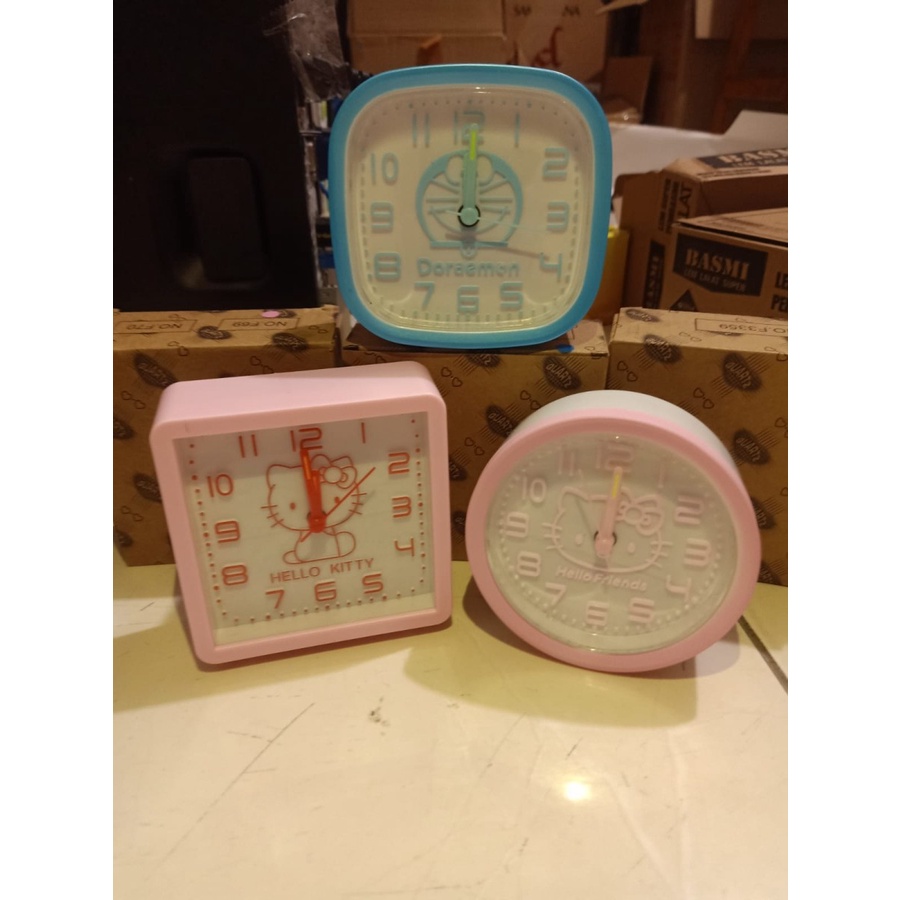 Jam alarm Karakter / Jam Meja Beker / Jam weker Fashion Meja | yanna866