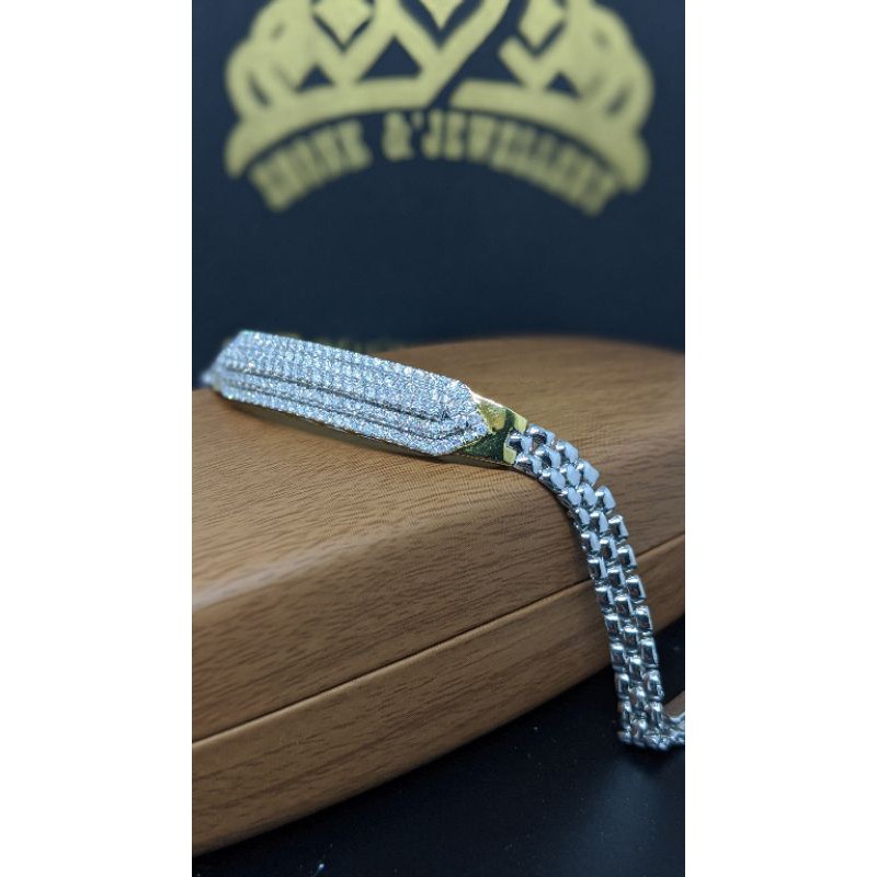 GELANG PERAK BERLIAN EROPA - BERKUALITAS