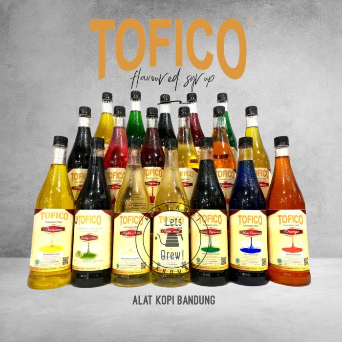 

(BISA COD) TOFICO SYRUP 1L/ SIRUP TOFICO UNTUK MINUMAN MOJITO RASA BUAH 1L - GREEN PEPPERMIN