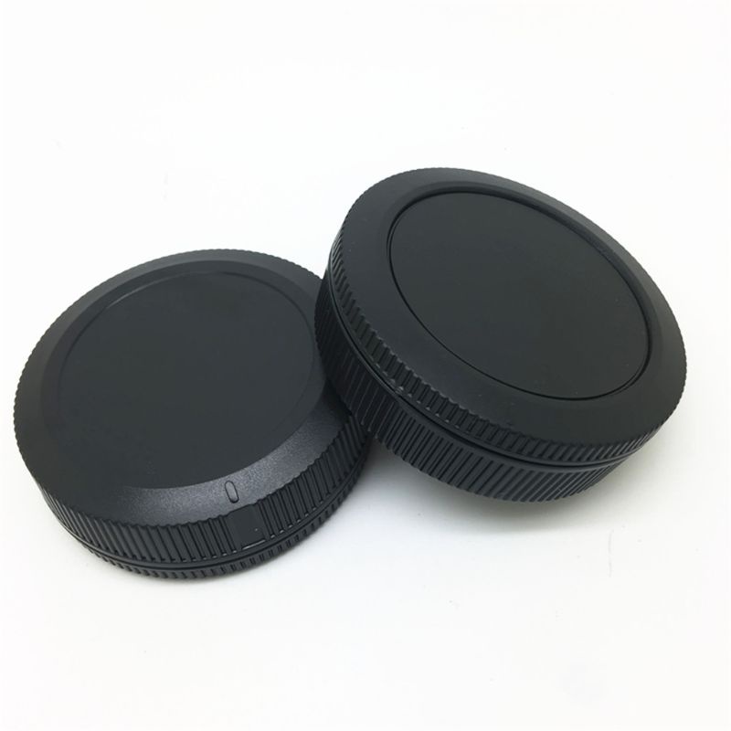 VIVI   Rear Lens Cap Set For C-anon EOS RF Mount Rear Lens Cap Body Cap C-anon R