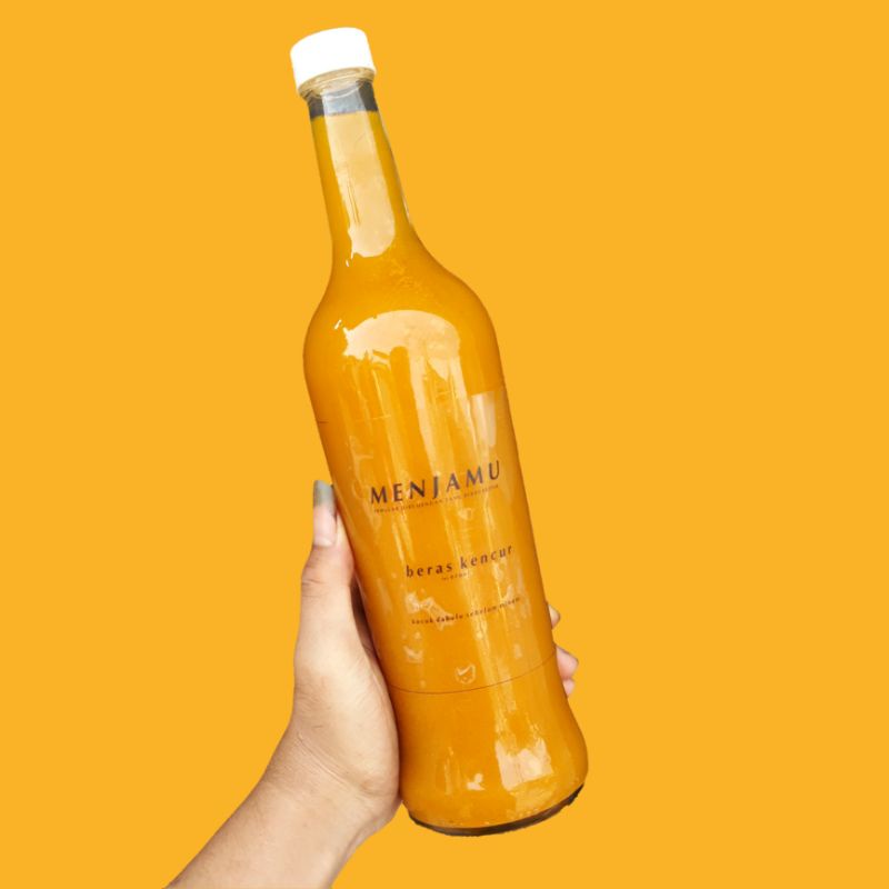 

Jamu Beras Kencur Kunir Asem Temulawak Minuman Kesehatan Menjamu Isi 620 ml