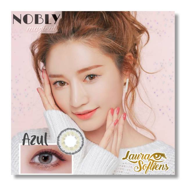 Jual Softlens Sky Soul Nobly Magical Azul Free Lenscase Indonesia Shopee Indonesia