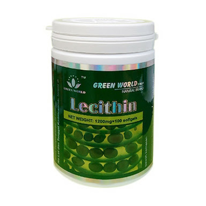 Promo  LECITHIN SOFTGEL GREEN WORLD OBAT KOLESTEROL BATU EMPEDU  Limited