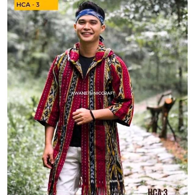 HOODIE TENUN ETNIK HALUS