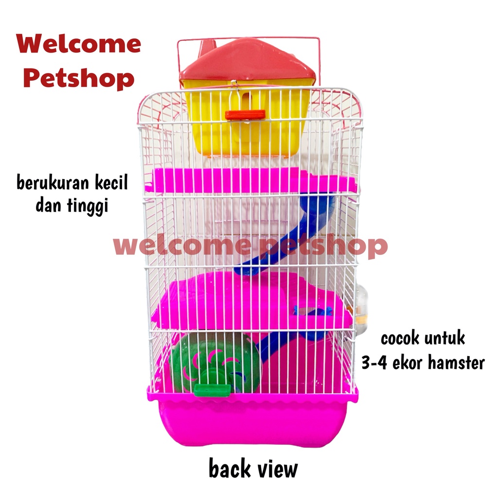 Kandang 119 untuk Hamster / Kandang Hamster / Rumah Hamster