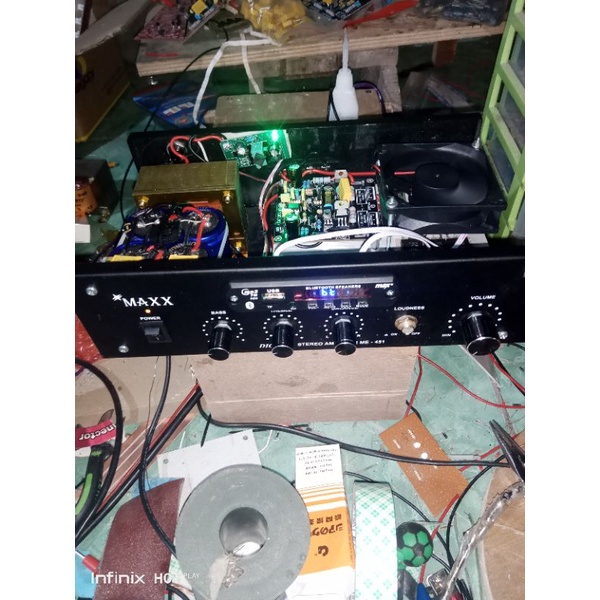 power amplifier 5 Amper komplit