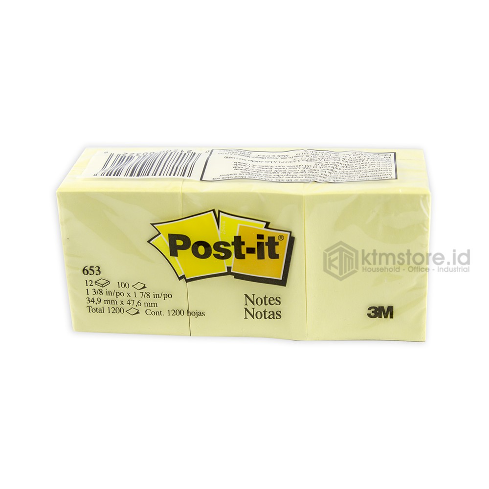 Post It 3M Memo 653 1 pak