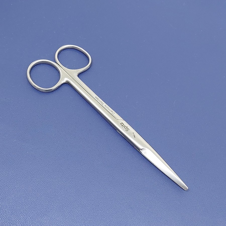 Alat Medis Alkes Mayo Dissecting Scissors 15 cm ( STR/Lurus )|Spitz|Gunting Medis|Gunting Operasi|Gunting Dokter