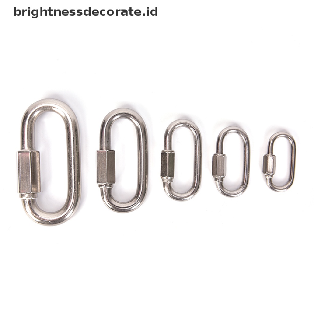 (Birth) Carabiner Bahan Stainless Steel Untuk Panjat Tebing