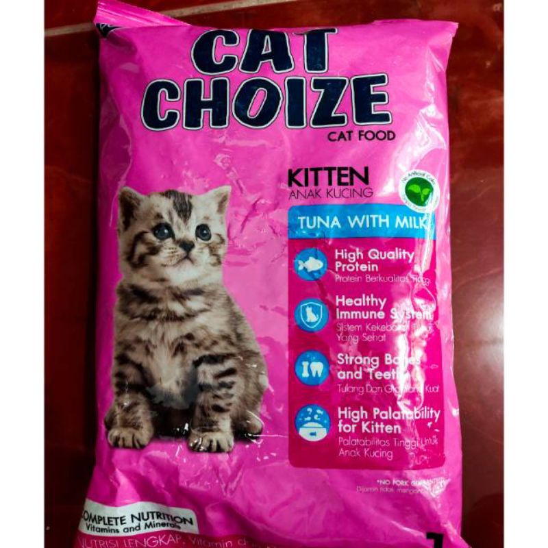 cat choize makanan kucing