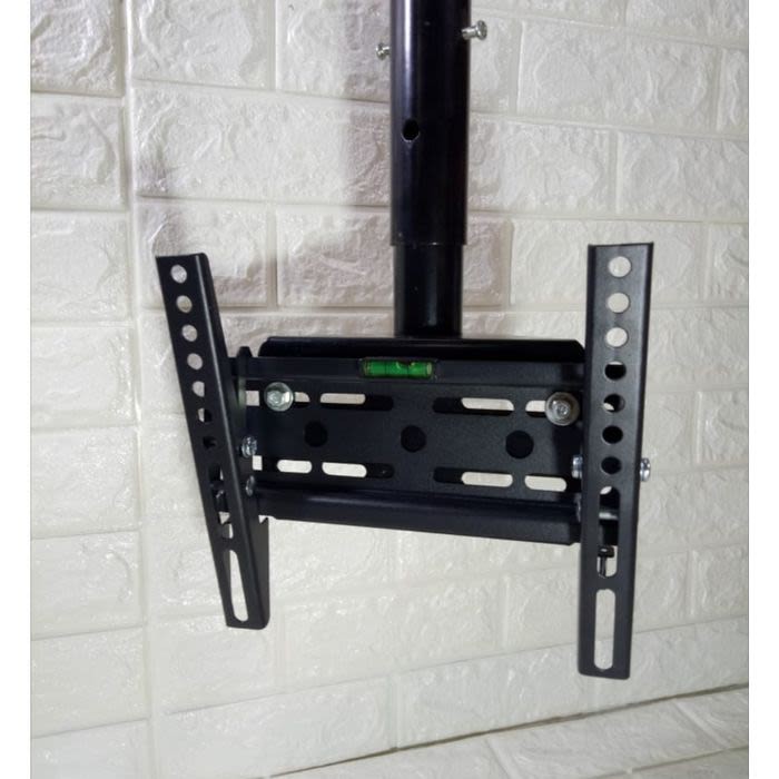 BRACKET TV PLAFON GANTUNG 43 40 32 29 INCH WATER PASS 2 METER