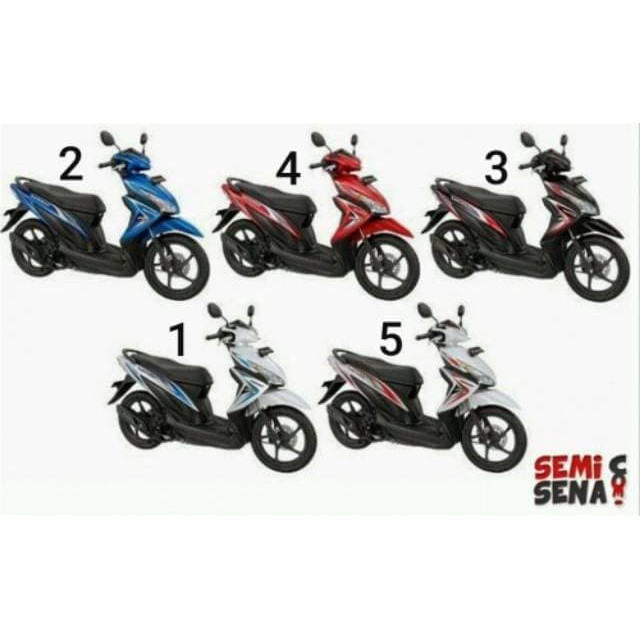 Stiker Striping Vario 110 LED 2014