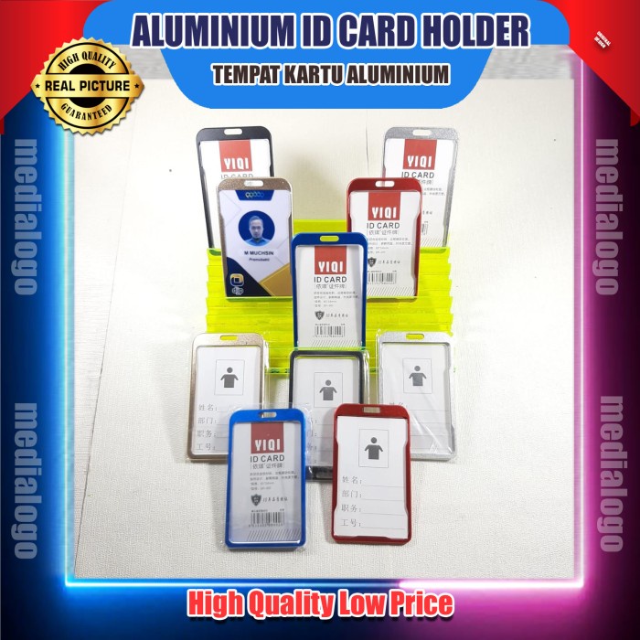 

Dijual Aluminium Id Card Holder Premium / Tempat Kartu Aluminium Sale!!!