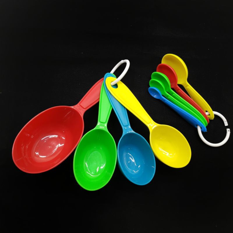 Sendok Takar WARNA WARNI Sendok Ukur Measuring Spoon Measuring Cup Takaran MC205