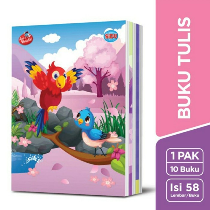 

Gaya Buku Tulis Sidu 58L Per Pak Gilaa!!!