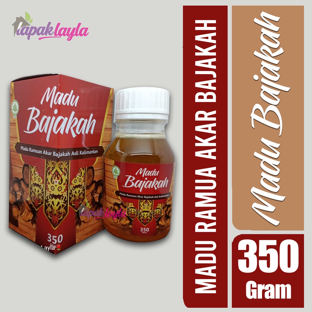 MADU HERBAL AKAR BAJAKAH 350 GRAM