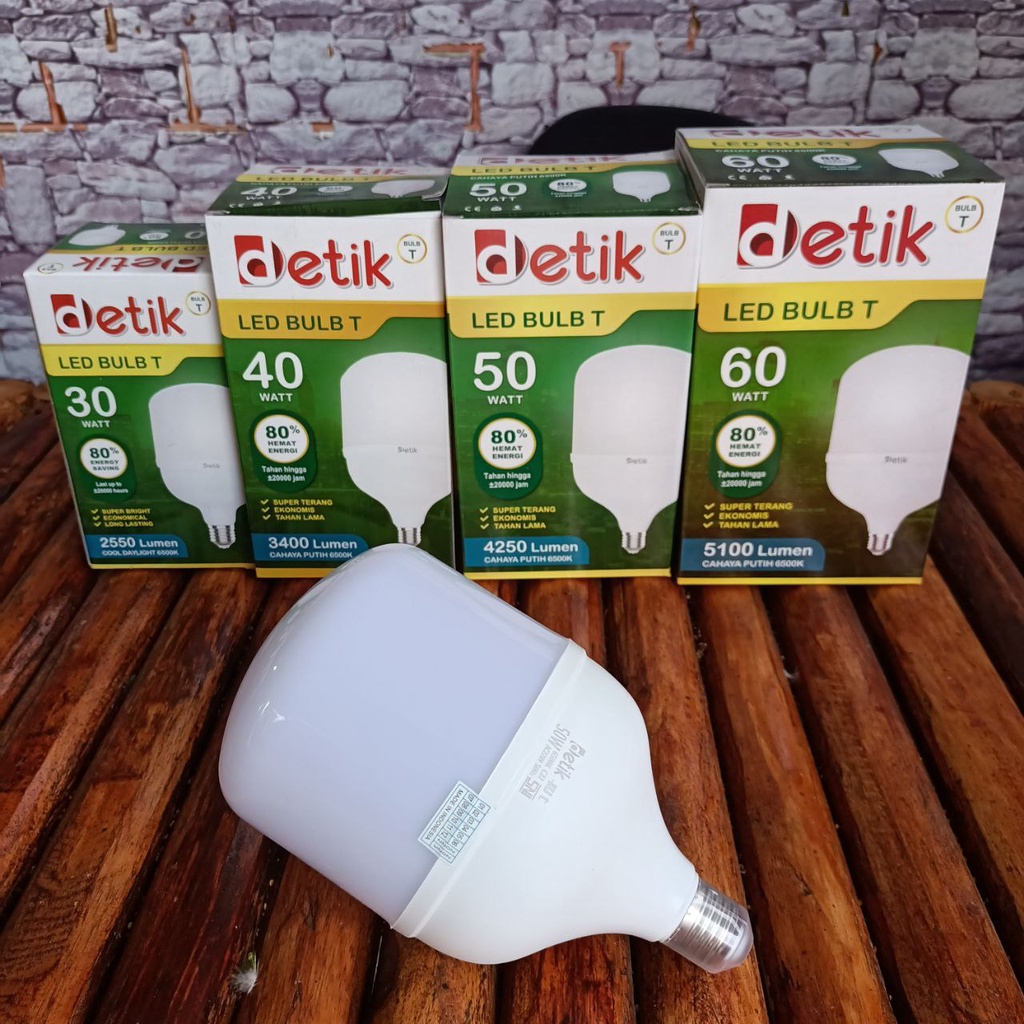 DETIK Lampu LED Bulb T Capsule 50 Watt