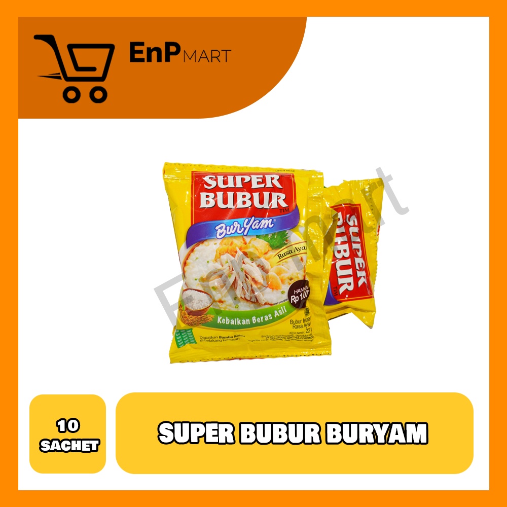 

Super Bubur Buryam - 1 renceng 10 Sachet