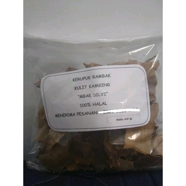 

Alat Musik Populer Krupuk Rambak kulit kambing