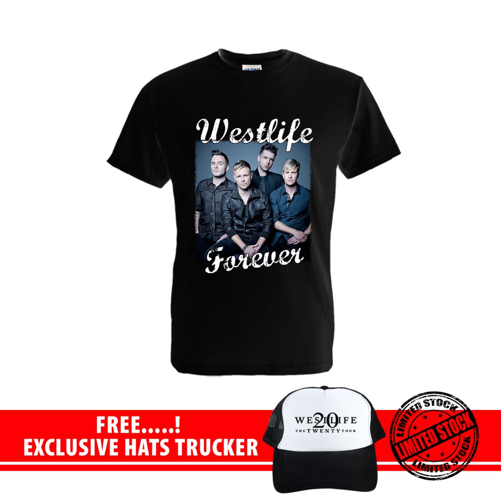 Kaos Westlife - Westlife - Forever #WestlifeJakarta
