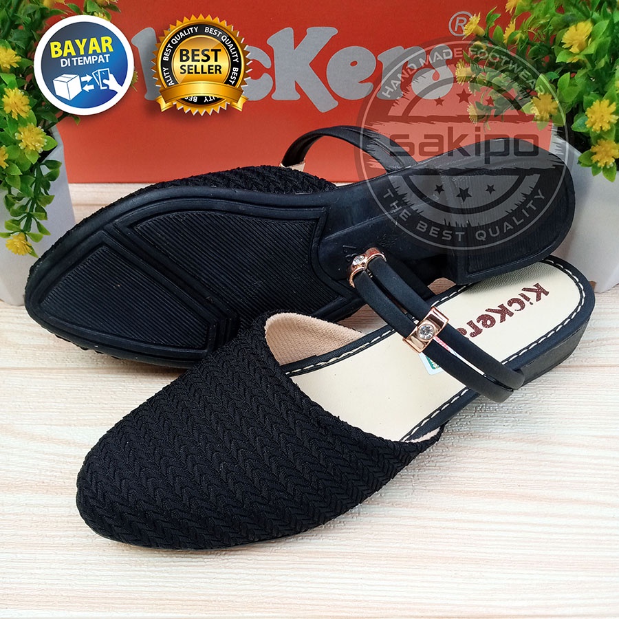 PROMO 3.3 FASHION SALE !! SEPATU WANITA BALET RAJUT LED TALI / SLOP LED RAJUT KICKERS TERMURAH TRENDI KEKINIAN / SAKIPO