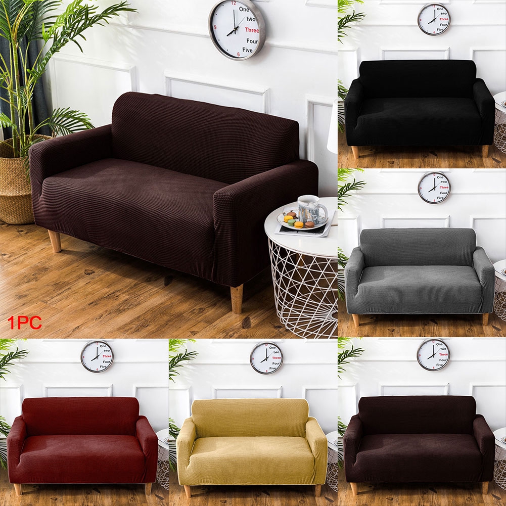 Home Decor Living Room Non Slip Soft Stretch Thick Knitting Universal Full Wrap Sofa Cover