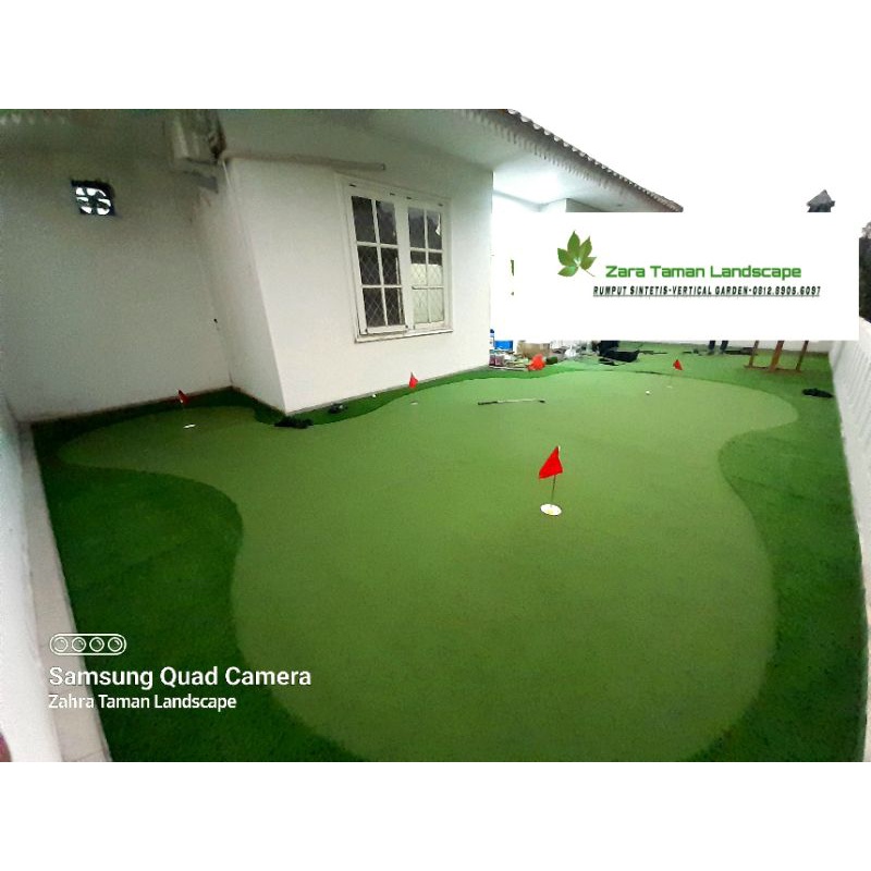 Lapangan Golf Sintetis | Mini Golf Rumput Sintetis