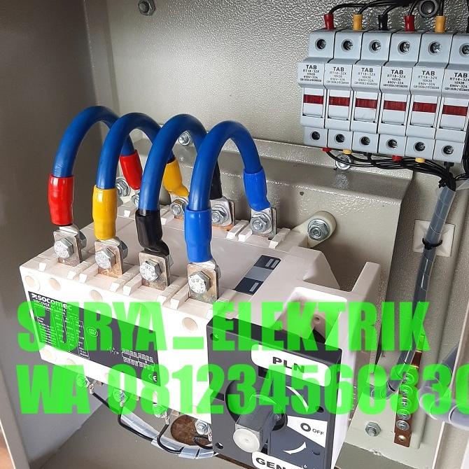 Panel Cos Ohm Saklar Pln Genset Socomec 160A 160 A Amper Socomec Asli