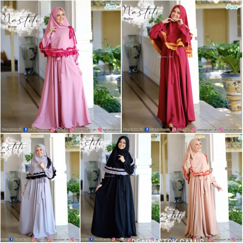 Gamis Nastiti Set by Puan.idn