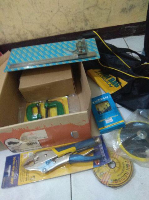 Catok Klem C Set 3pc 1-2-3 Inch Penjepit Kayu Klem G