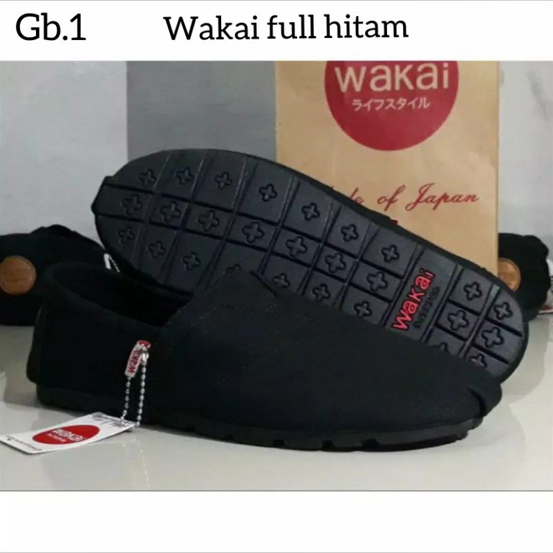 [ Size 36-43 ] Sepatu wakai label vietnam pria dan wanita terlengkap-Gb.1