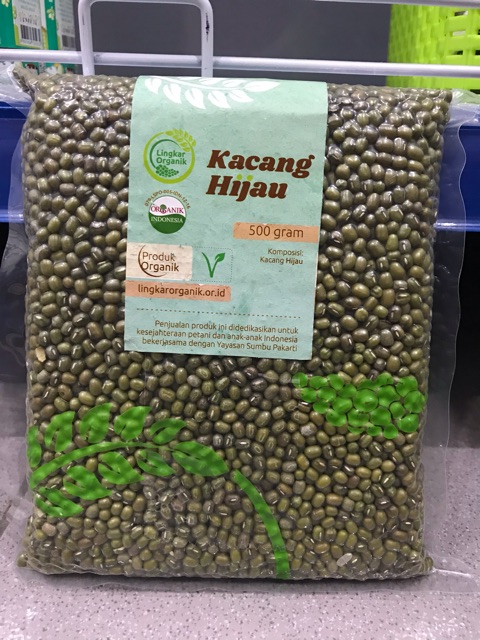 KACANG MERAH HIJAU &amp; KEDELAI Lingkar Organik 500 gram