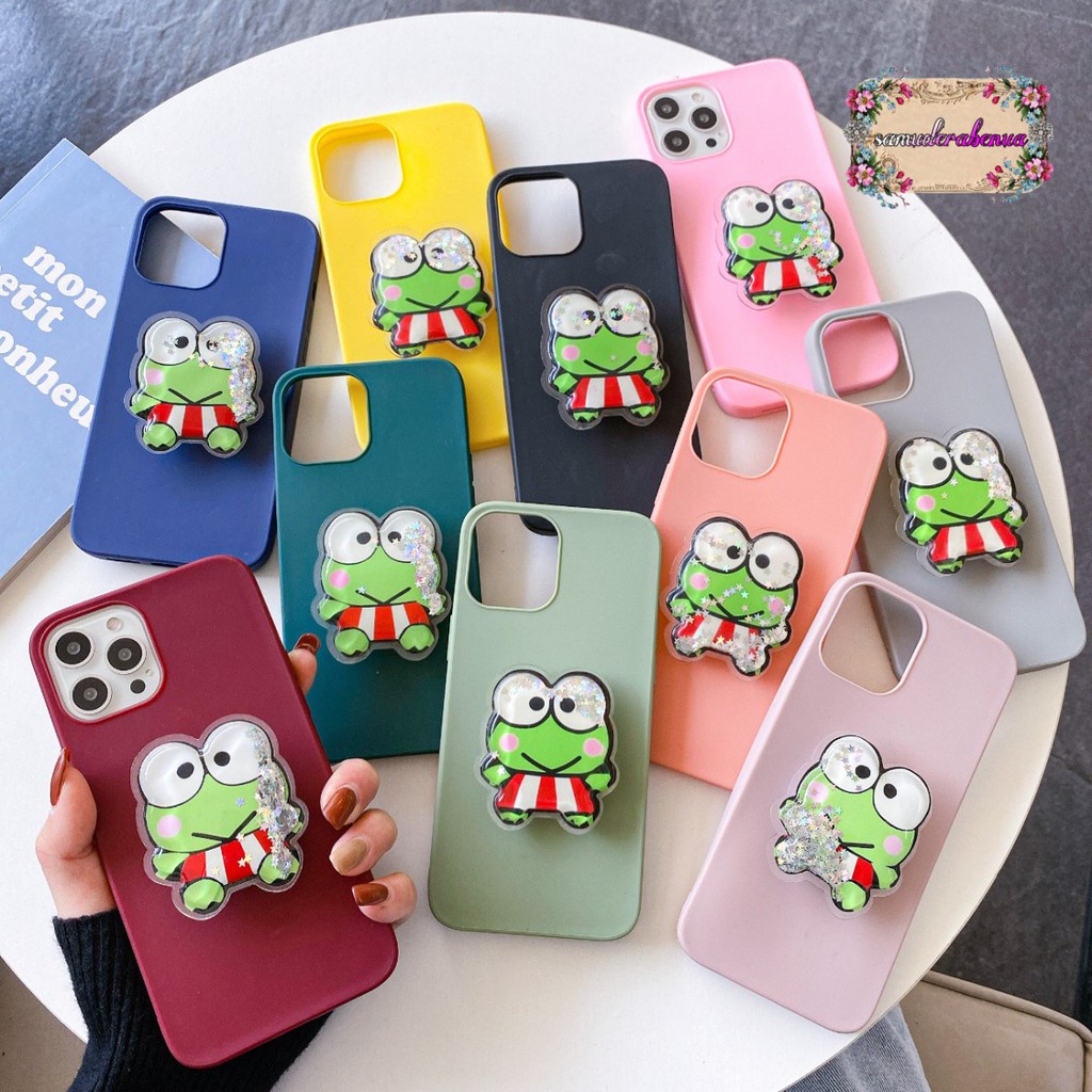 Softcase Popsocket Glitter Candy ip  11 Pro 5,8 11 6,1 11 Pro Max 6,5 12 Mini (5,4) 12 Pro SB2472