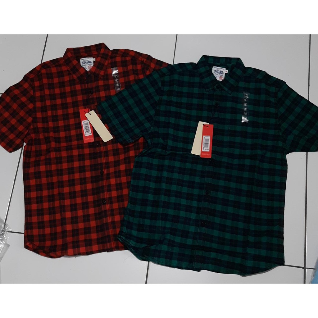 Kemeja Anak Laki Lengan Pendek Brand EZIO KIDS