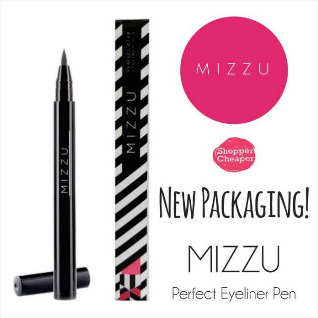 Eyeliner mizzu hitam coklat original pensil eyeliner