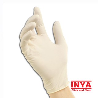 Sarung Tangan Karet Sekali Pakai - Disposable Rubber Latex Gloves - 1
