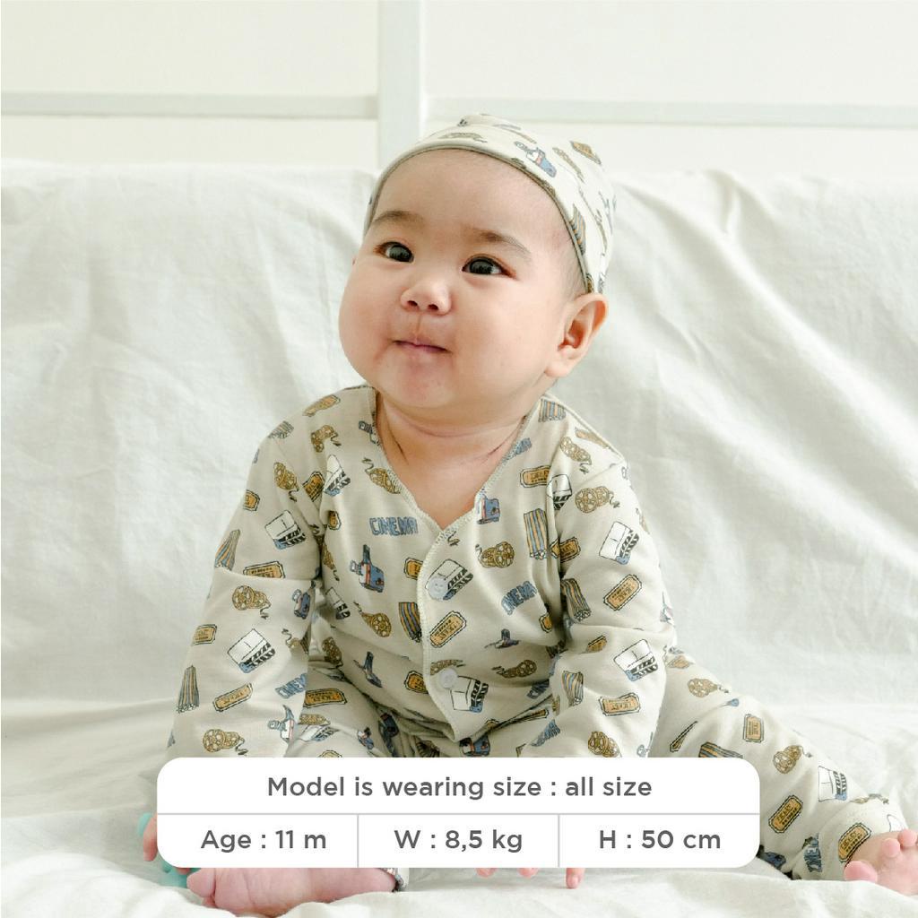 Little Palmerhaus -Little Wear RETRO Long Sleeve Setelan Bayi Panjang