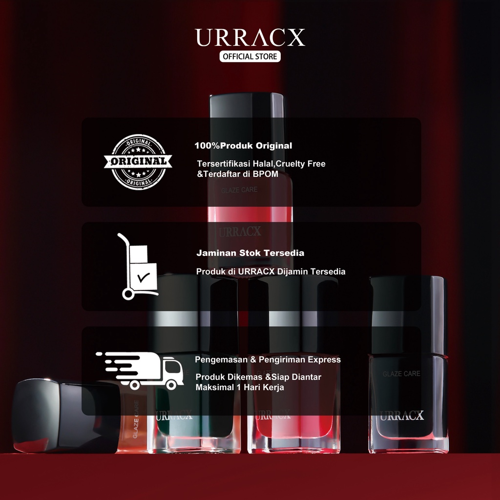 URRACX Kutek Kutek Peel Off kuteks halal muslimah Kutek Halal