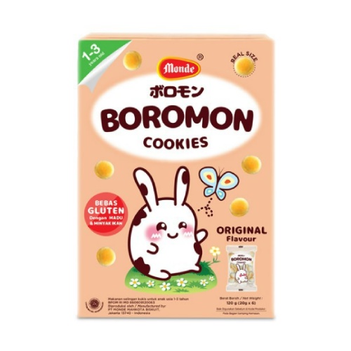 

Monde Boromon Cookies Original 120 gr x 2 Pcs