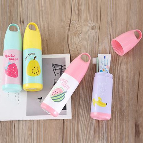 OILA tempat sikat gigi traveling buah travel portable toothbrush (2F2) hsa013