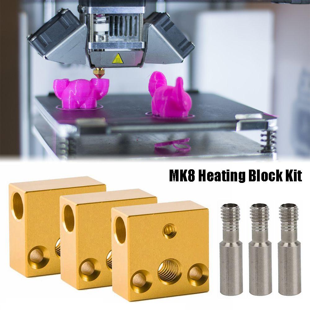 Preva Heating Head Kit Aksesoris Printer 3D Yang Dapat Diganti Untuk Ender-3 CR-10S Bagian Printer 3D Tenggorokan