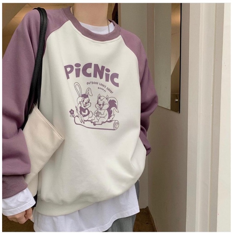 PICNIC SWEATER WANITA KOREAN