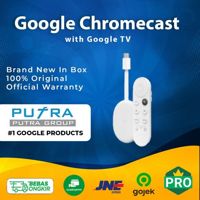 (Original) Google Chromecast With Google Tv Hdmi Wifi Streaming Media
