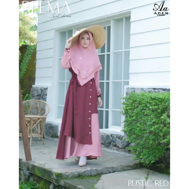 COD GAMIS/DRESS ONLY REEMA by ADEN